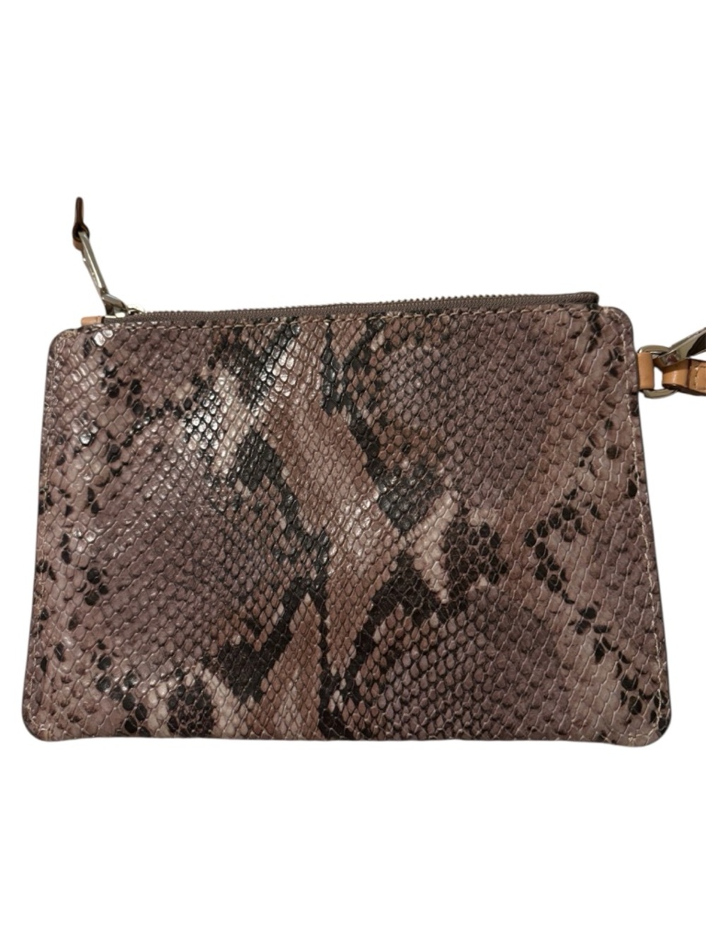 Cole Haan snake print leather wristlet - Like New - Picture 2 of 5